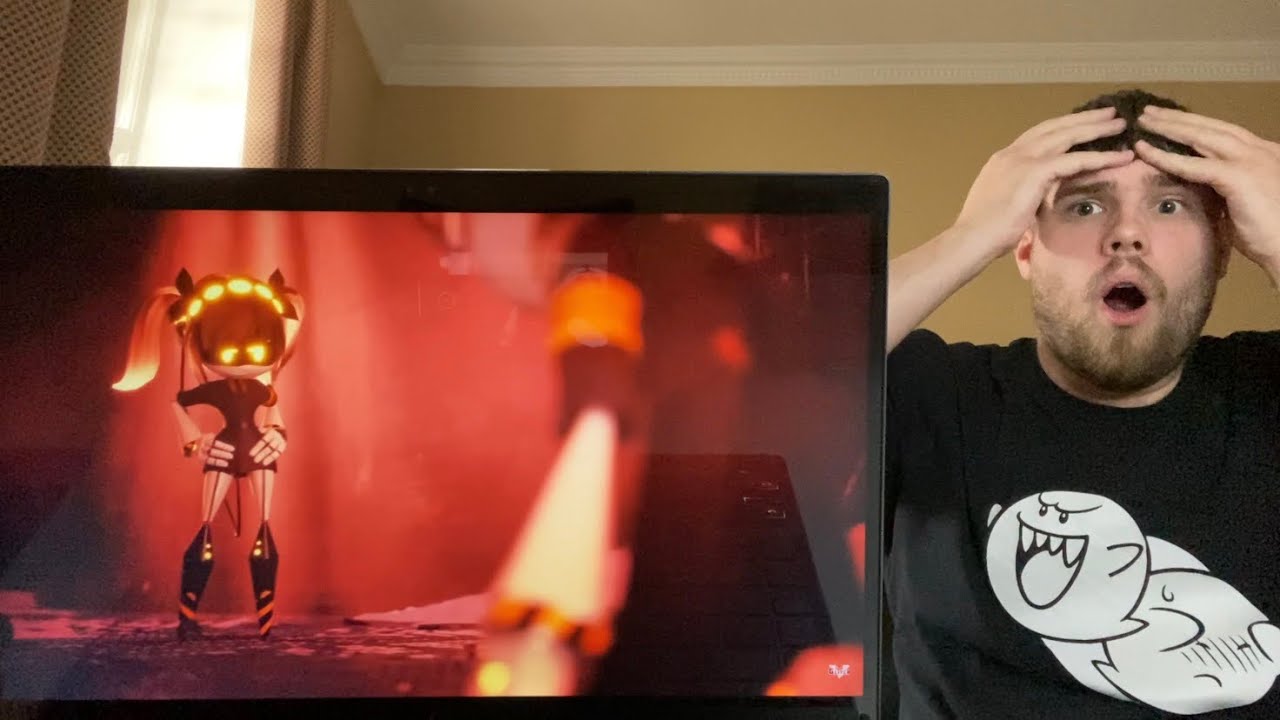 Sci-fi Fan reacts to MURDER DRONES Episode 1 by @GLITCH