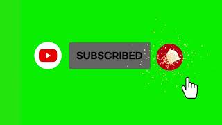 Subscribe Button Green Screen (No Copyright) TOP YOUTUBE, FACEBOOK AND INSTAGRAM GREEN SCREEN VIDEOS