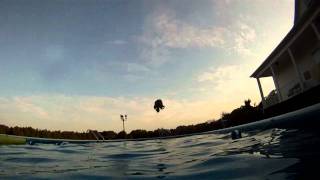 double frontflip fail