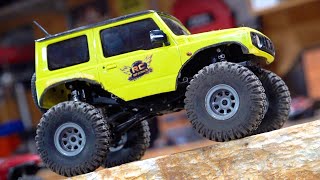 MONSTER SUZUKi JiMNY! HUGE TiRES (Kyosho Mini Z MX 4x4 UPGRADES)