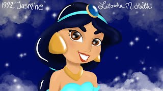 Disney’s Jasmine 1992 chibi