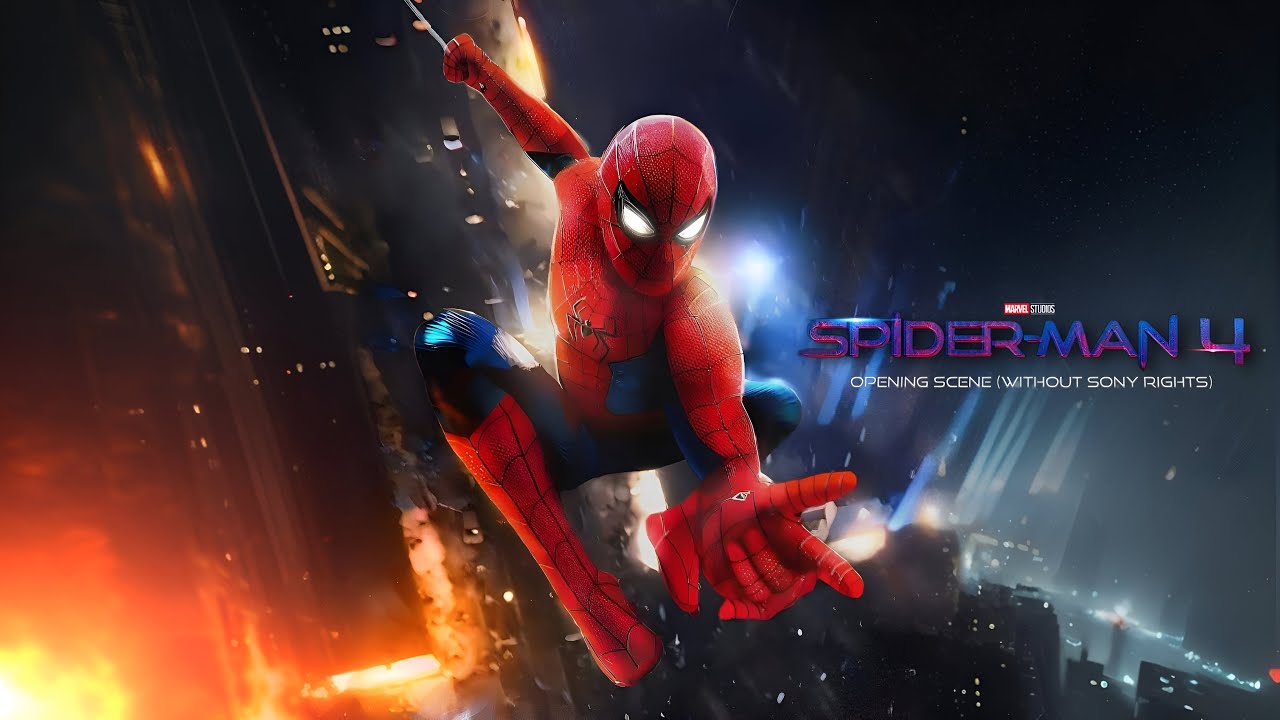 Spider-Man 4 MCU "Opening Scene" (Without Sony Rights) Tom Holland Tom