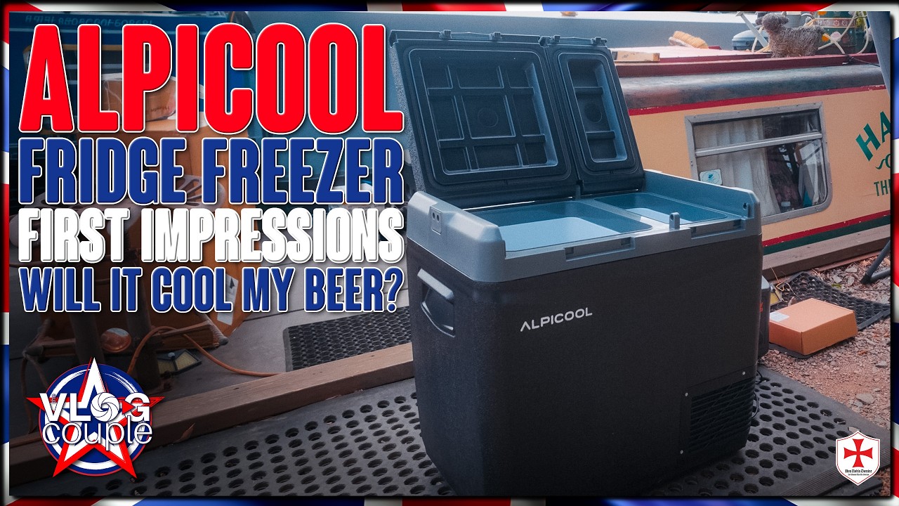 Alpicool KLS58 Fridge Freezer Review - 1st Impressions and will it cool my beer before bed time?