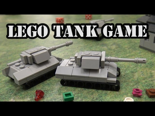 LEGO WWII Micro Tank Battle Combat Game by Brickmania 
