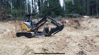 Our Homestead - The Beginning: Road, Excavation and Concrete!