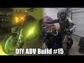 More LIGHTS and Adventure Riding Gear MT-07 Adventure Build #15
