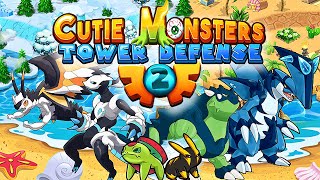 Cutie Monsters Tower Defense 2 (Gameplay Android) screenshot 1