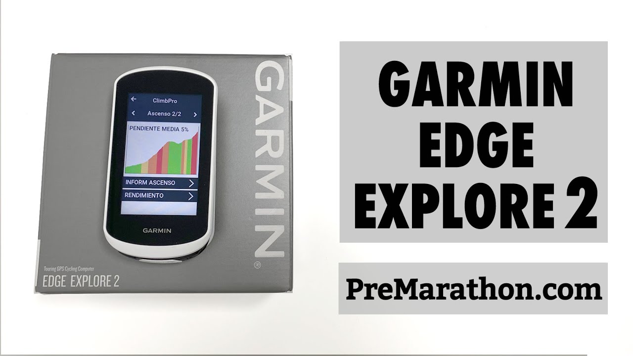 Comprar GPS Garmin Edge Explore 2 con soporte de alimentacion