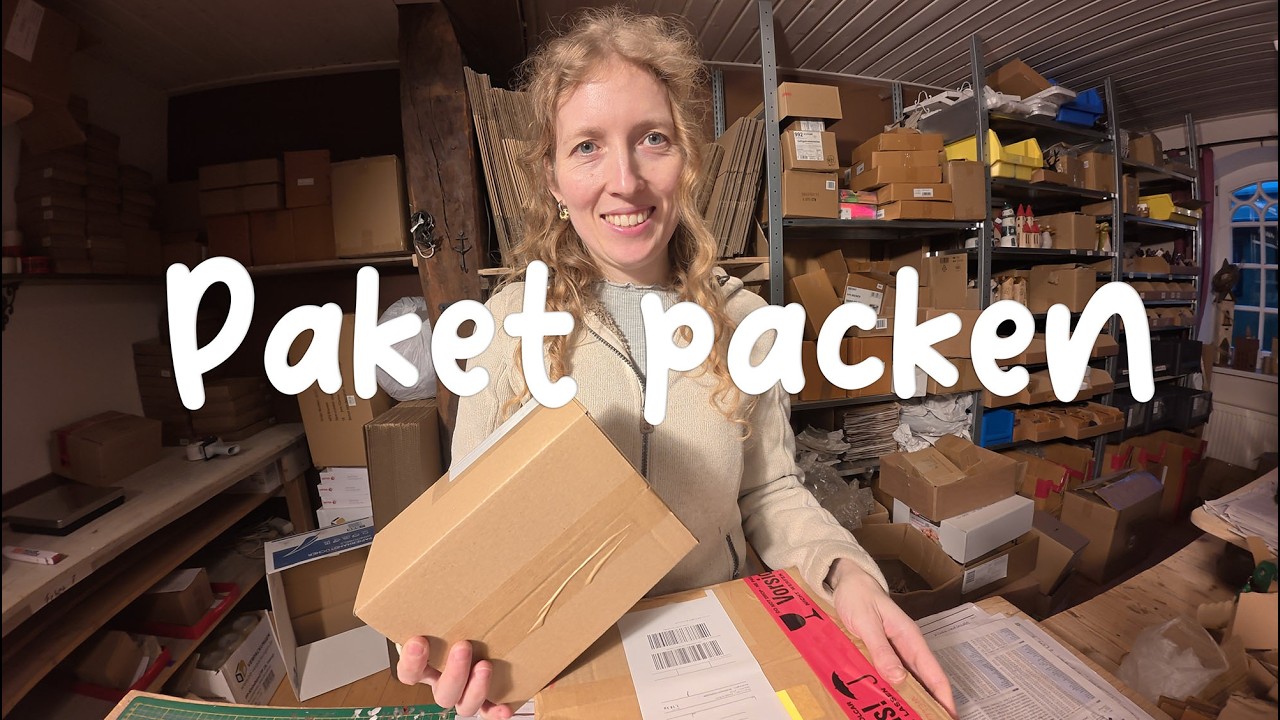 Einblick in unseren Onlineshop – Zuhause beim Kräuterzwerg in Ostfriesland | Ich packe ein Paket! 📦