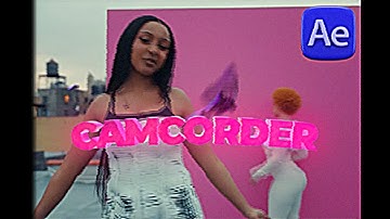 How to Make a Camcorder Effect in After Effects (No Plugins!)