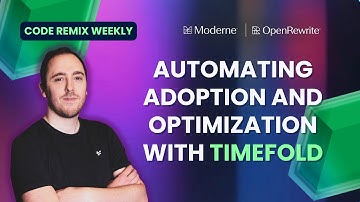 Code Remix Weekly | Automating Adoption and Optimization with Timefold