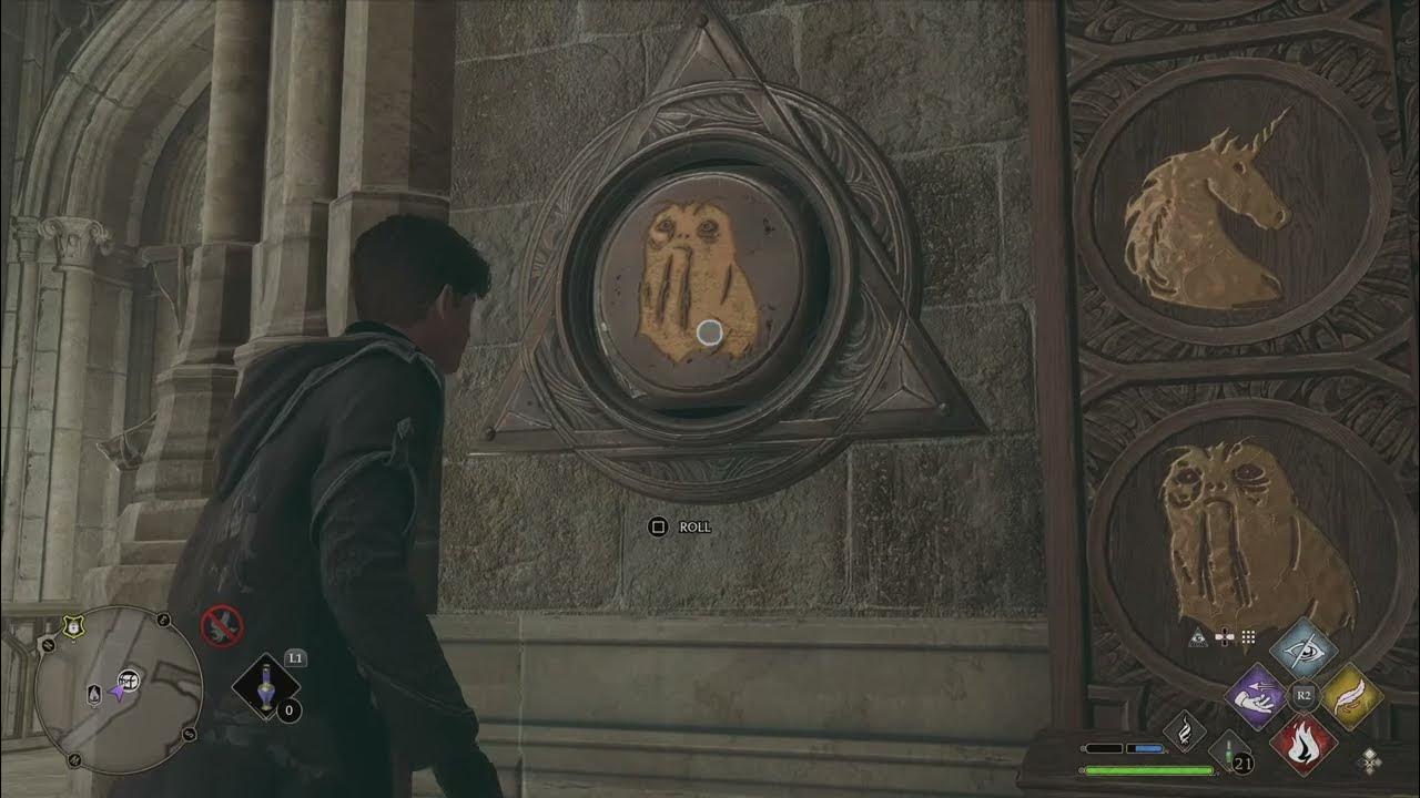 Faculty Tower Puzzle Door Solution Animal Dice Roll Hogwarts Legacy