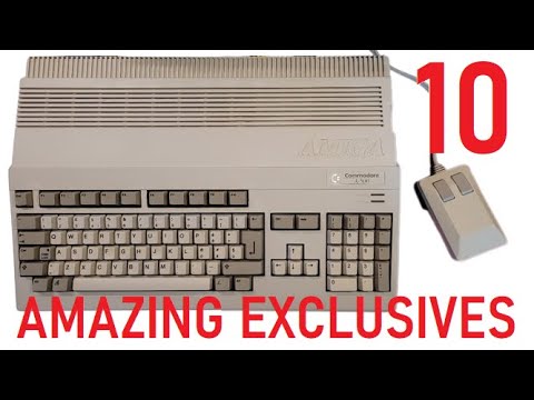 10 Amazing Commodore Amiga OCS Exclusives - YouTube