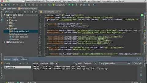 Getting started with Google Cloud Messaging