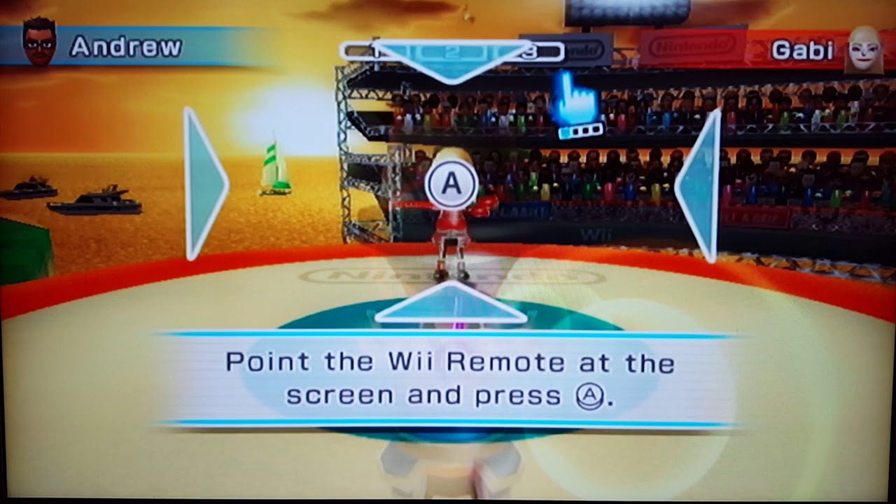 Wii Sports Resort - Swordplay Duel vs. Gabi