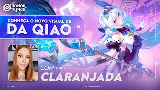 Live de Lançamento da Da Qiao - Crossover Mangá com @Claranjada  | Honor of Kings