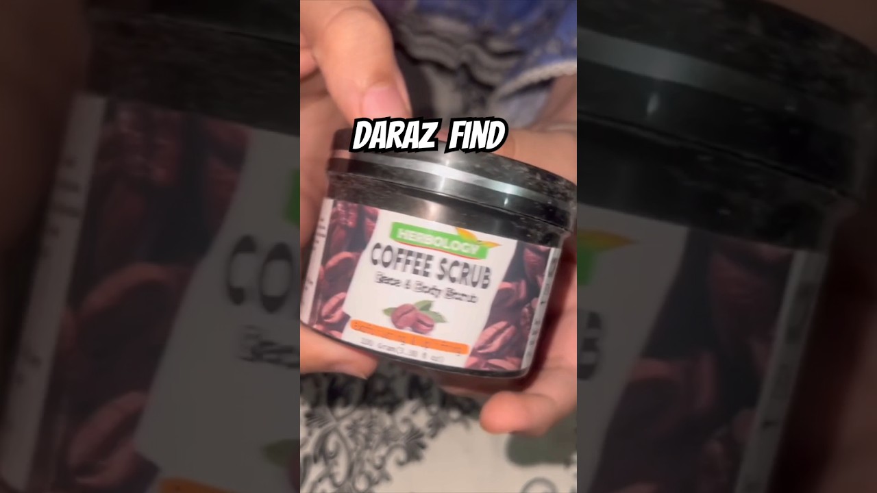 daraz find ..body scrub theminalworld mk minalkhan strawberrylegs 