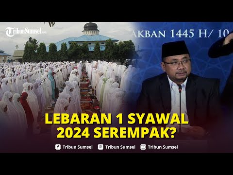 🔴Hasil Sidang Isbat, Idul Fitri Jatuh pada 10 atau 11 April, Lebaran Muhammadiyah &amp; Pemerintah Sama?