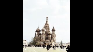 Inside Russia Moscow And Leningrad, 1935 - In Colors