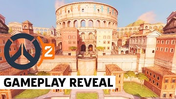 Overwatch 2 Push Gameplay Reveal - Rome (5v5)