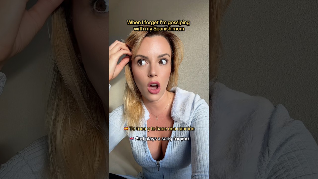 Oops, got a bit carried away 🤭 #lyrics #spanish #spanishmums #chisme #english