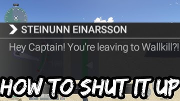 How to turn OFF AI Voices in MSFS 2024