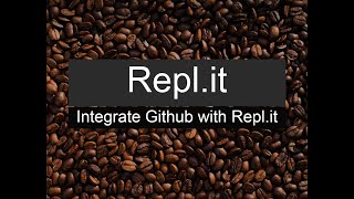 How to integrate repl.it and Github