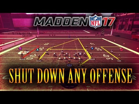 How To Shutdown ANY Offense in MADDEN 17