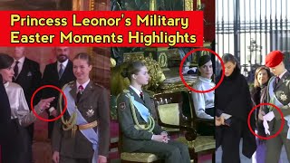 Highlights The Best Moments From The Military Easter Ceremony Of Princess Leonor & King Queen