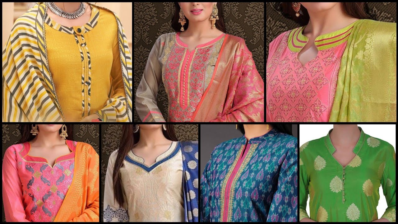 NEW Creative Neck Designs For Kameez & Blouses 2020