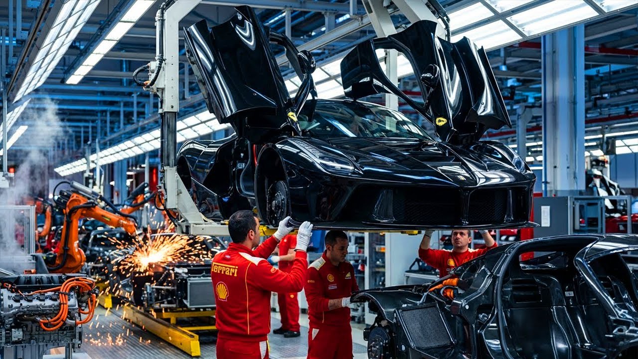 Inside Ferrari Factory: How the LaFerrari is Made - The $1.5M Hybrid Beast