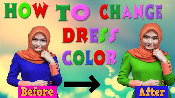 change dress color in photoshop