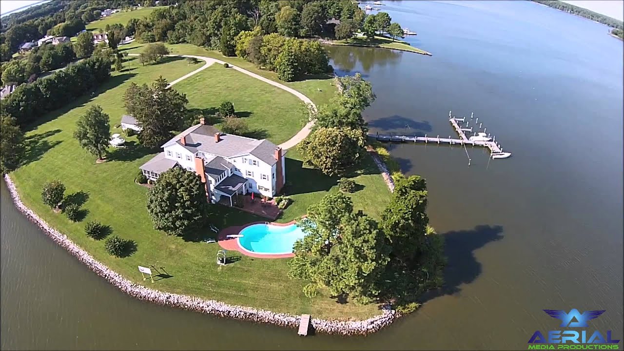 Beautiful Home on the Wye River in Maryland YouTube