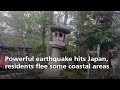 Destructive earthquake hits Japan on New Year's Day: Terrifying moments captured on camera