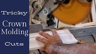 Tricky Crown Moulding Cuts Simple Solutions Tips For Cutting Crown Molding On An Angle