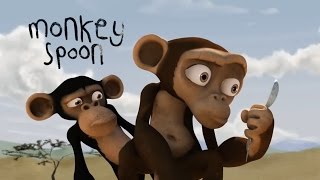 Monkey Spoon (El mono y la cuchara) Cortometraje Animado 🎬🐒🙉