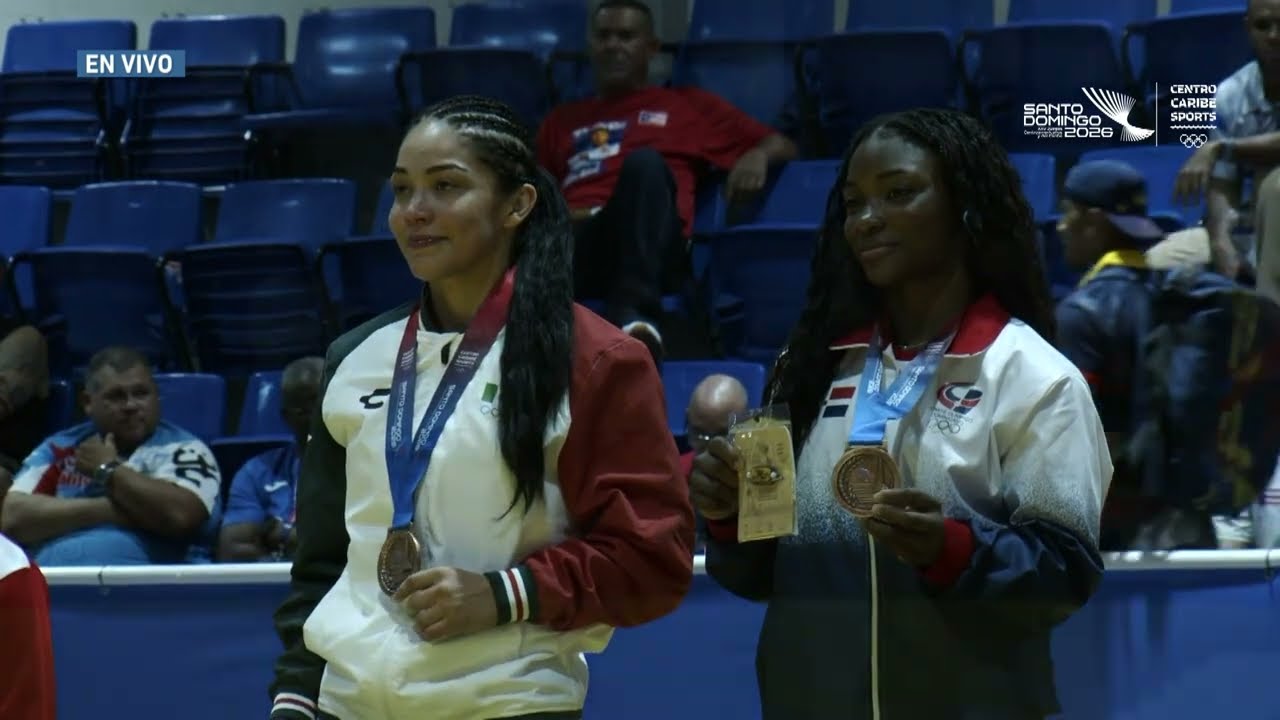 🥉 Premiación | Samantha Josefa sube al podio con medalla de bronce