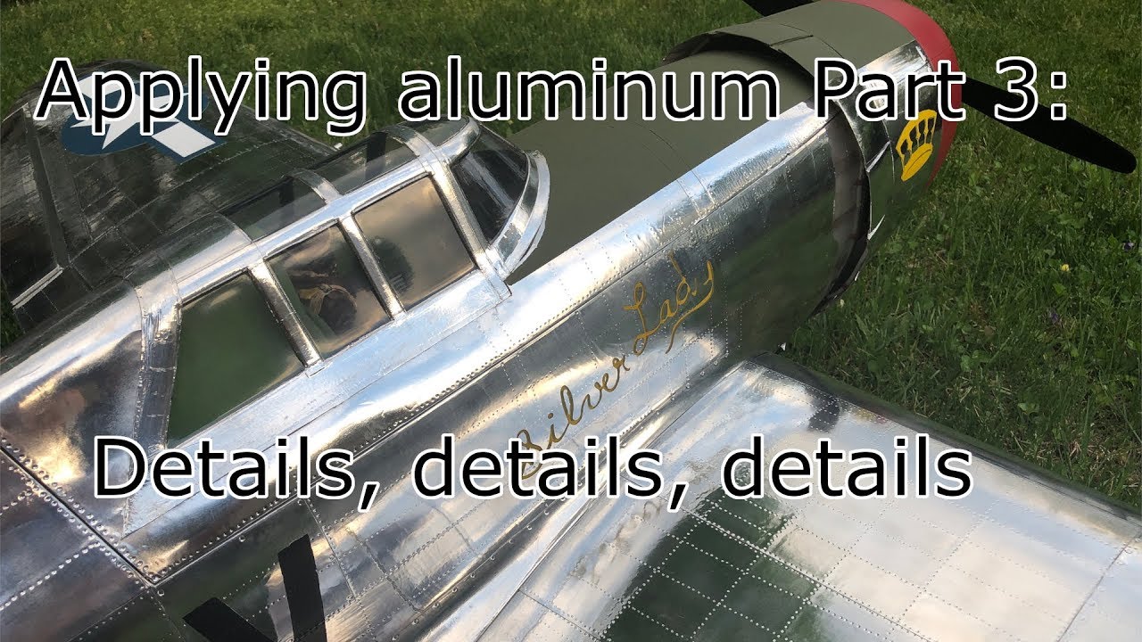 Applying Aluminum Part 3 Details, details, details YouTube