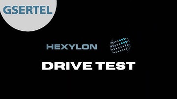 HEXYLON. Discover Drive Test function