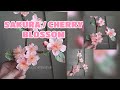 Sakura  cherry blossom gumpaste or clay vlog 12 by marckevinstyle