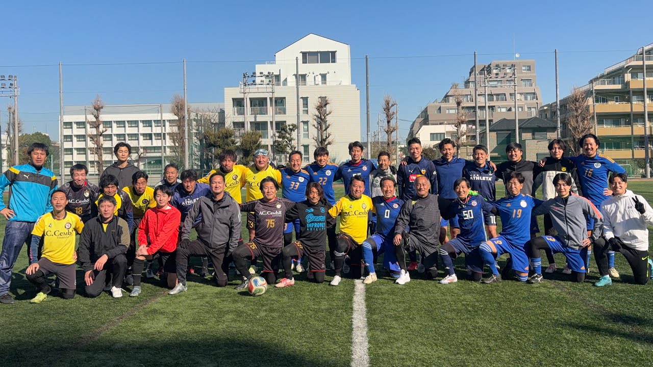 260117 レジェンズ初蹴り vsセミア　@三菱養和巣鴨G