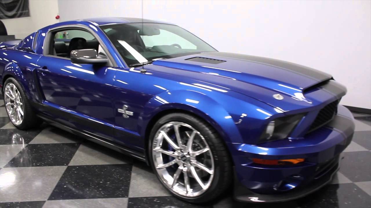 2765 Cha 2007 Ford Mustang Shelby Gt 500 Super Snake You You Premium