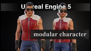 Stylized Fighter - UE 5 modular character
