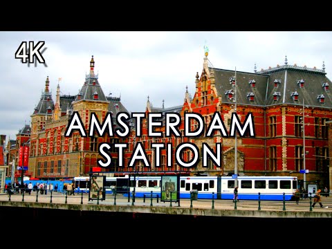 Video: Vlakové nádraží Amsterdam (Amsterdam Centraal) popis a fotografie - Nizozemsko: Amsterdam