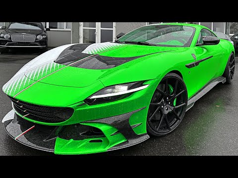 2023 NEW FERRARI ROMA MANSORY + INSANE F1 V8 SOUND! Interior Exterior Walkaround