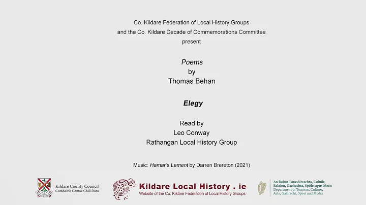 Elegy by Thomas Behan read by Leo Conway