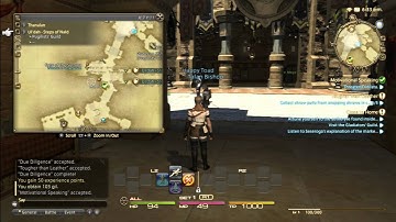 Final fantasy 14 : A realm reborn : beta : part 2 : questing and battle gameplay (ps3)