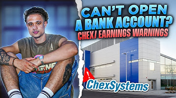 Chex system/EWS Need Help Getting a Bank Account