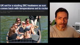 😧 Uk set for a sizzling 26 degrees celsius heat wave as temperature sore son returns to bring an uns