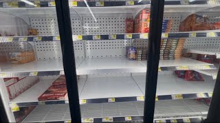 Some coolers are unstocked, Dollar General, Shiloh Rd, Seneca, SC, 1646 hrs Th 18 Sep 2025 83° 56%￼